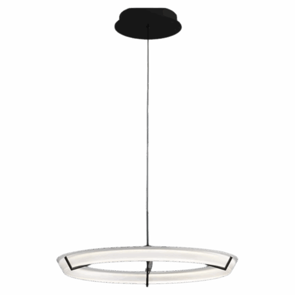 Vigga Suspended Sculptural Ring Pendant Light
