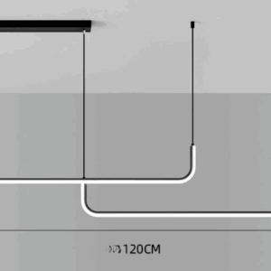 Reondata Slim Linear Pendant Lamp