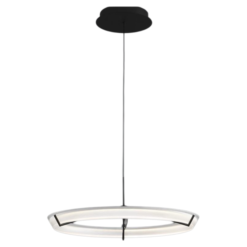 Vigga Suspended Sculptural Ring Pendant Light