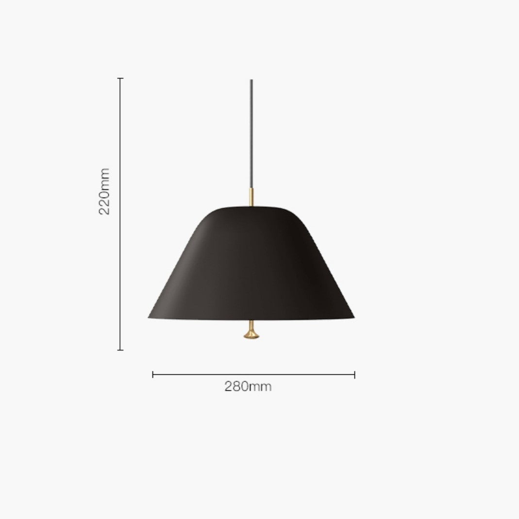 Saucornna Sleek Tent Dome Pendant Light