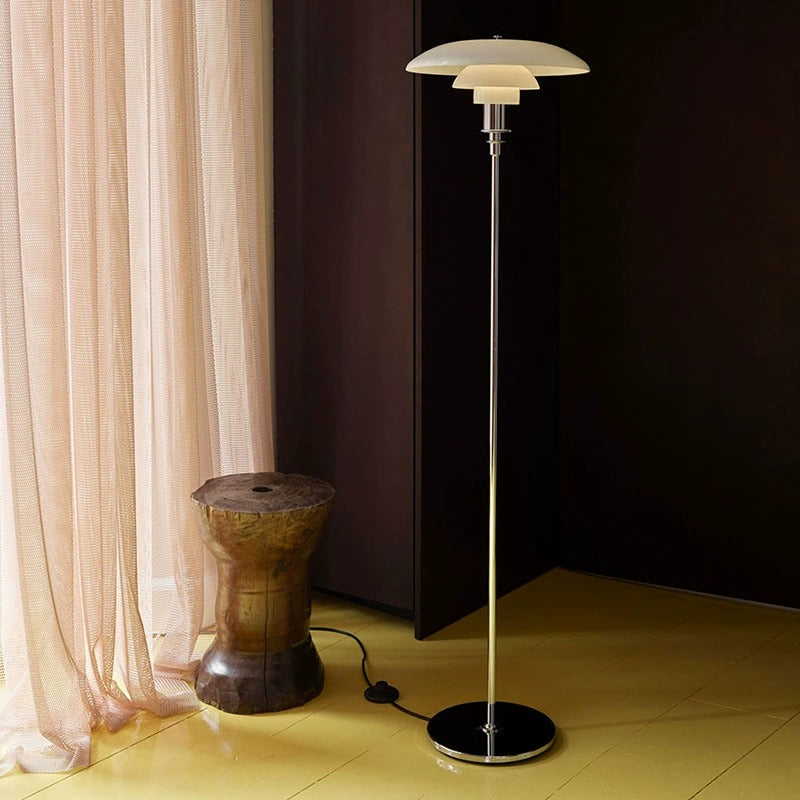 Porzann Tiered Shade Floor Lamp