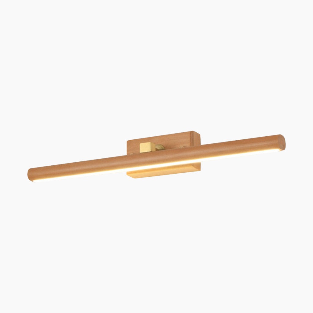 Brynjulf Scandinavian Rotating Bar Wooden Wall Lamp