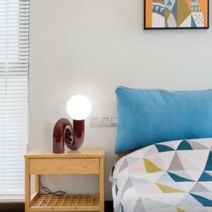 Zyric Perched Orb Table Lamp
