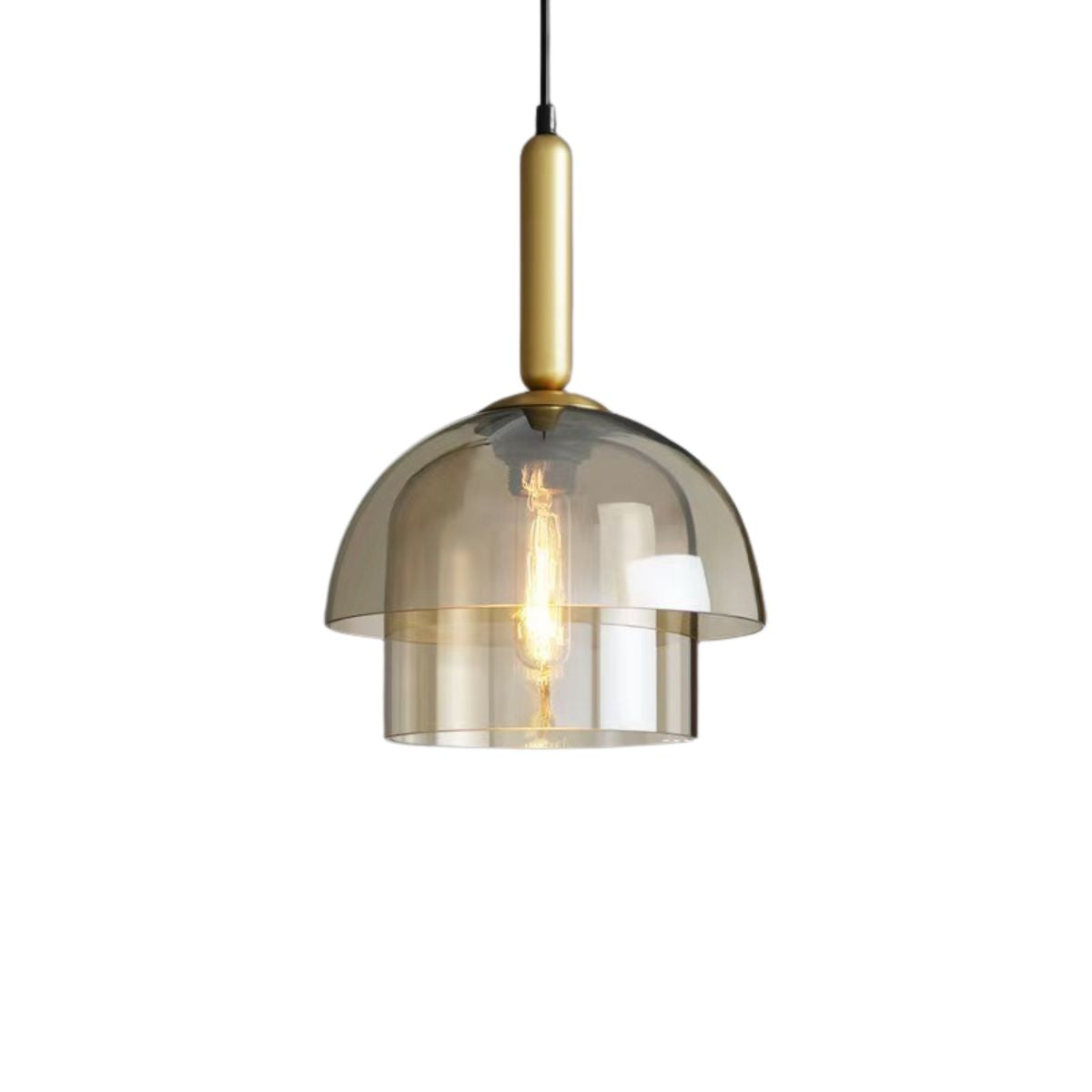 Thenvor Amber Mist Pendant Light