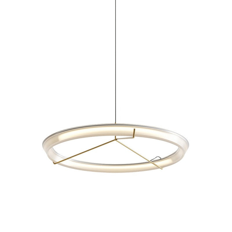 Vigga Suspended Sculptural Ring Pendant Light