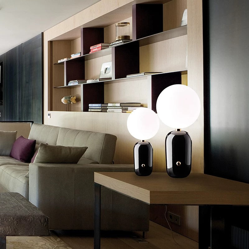 Belaroso Perched Ball Table Lamp