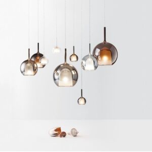 Suuprenno Glowing Water Droplets Pendant Light