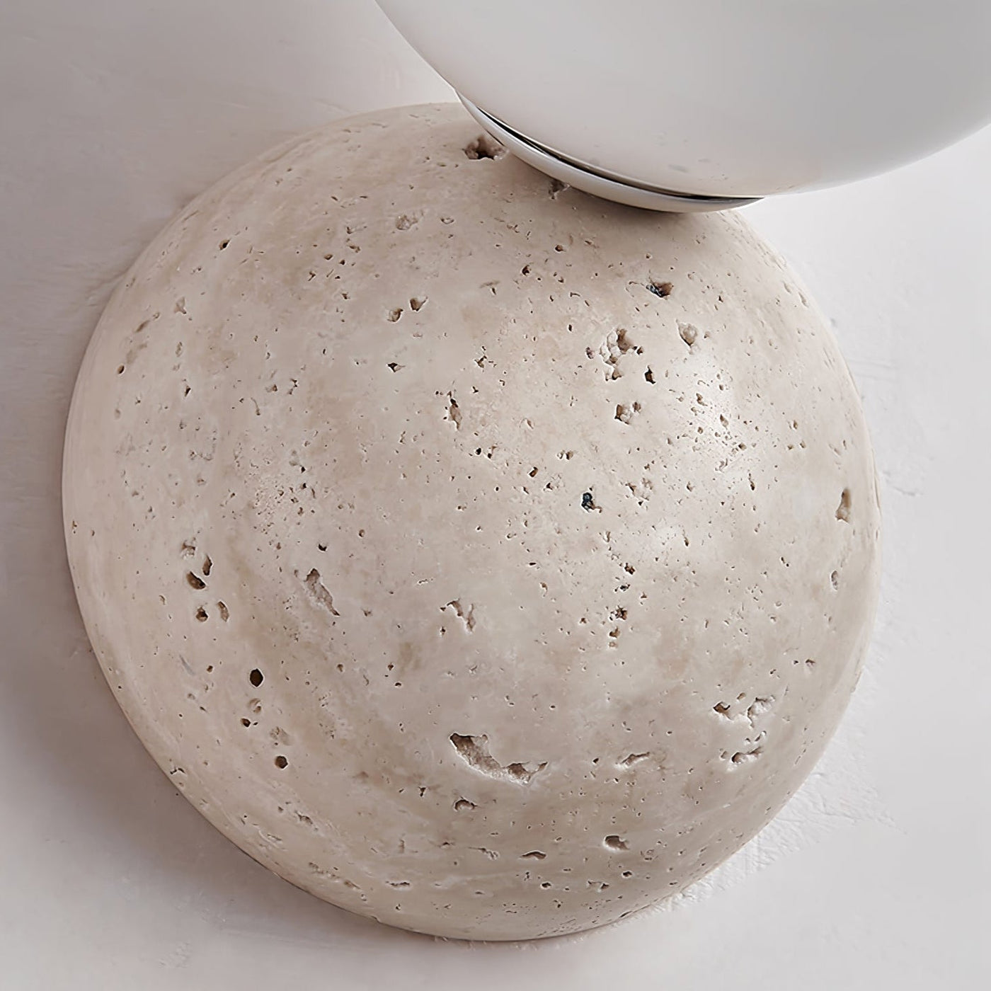 Celestial Travertine Wall Sconce