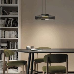 Averin Futuristic Mist Ring Pendant Light