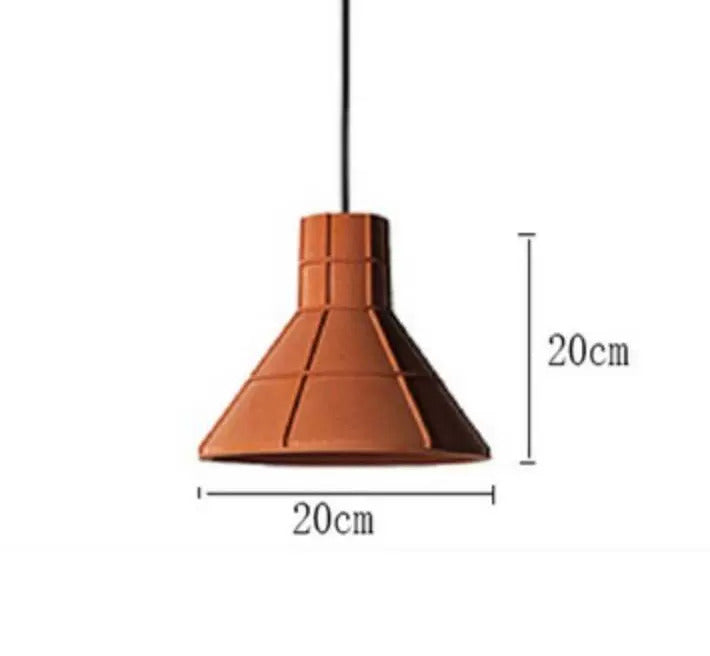 Herja Modern Industrial Pop Cement Pendant Lights