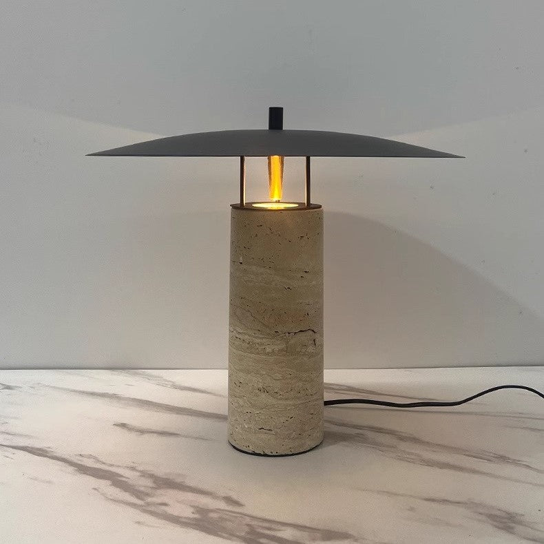 Poitrija Travertine Stone Table Light