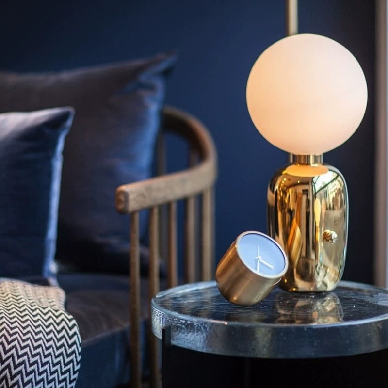 Belaroso Perched Ball Table Lamp