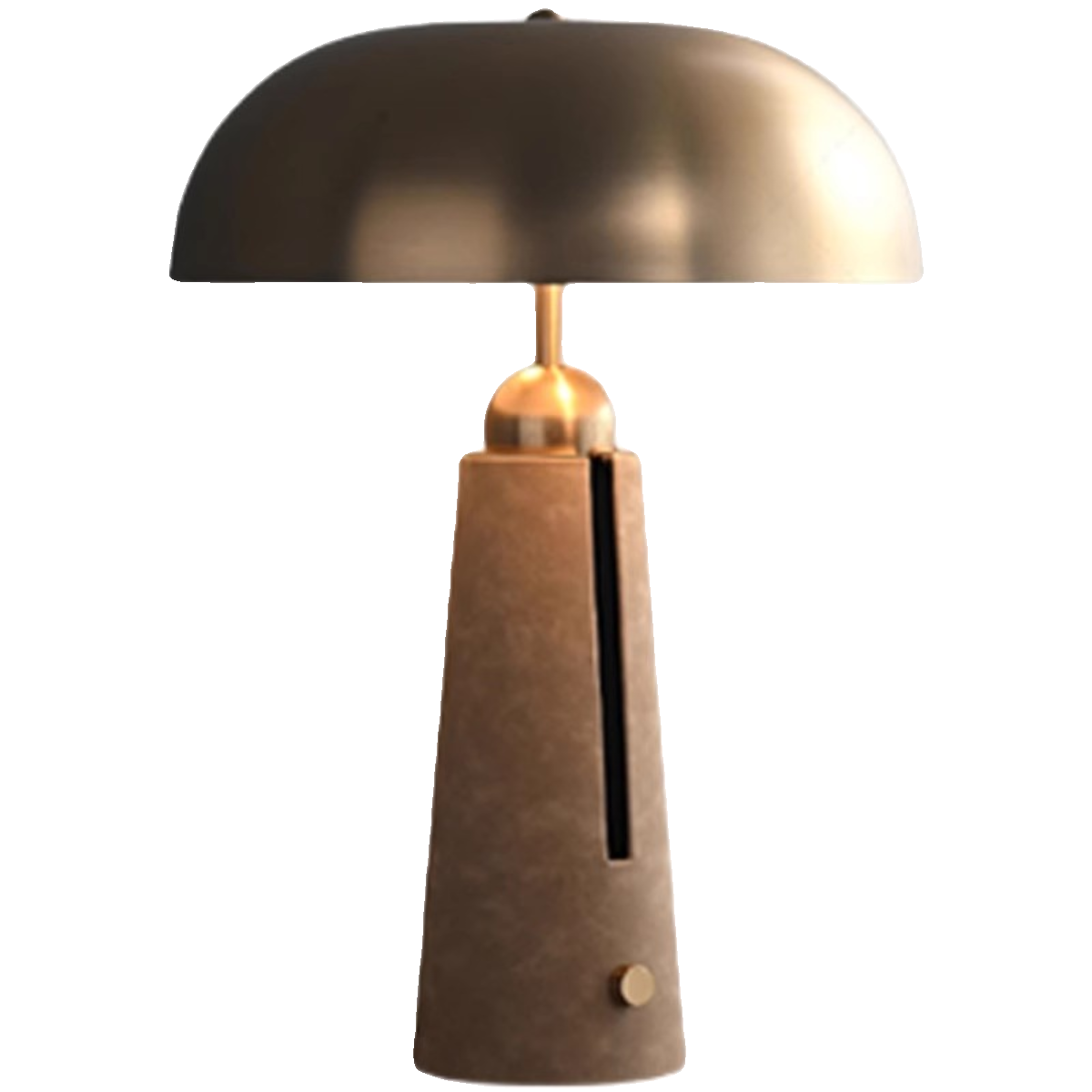 Thyra Dome-Top Sculptural Table Lamp