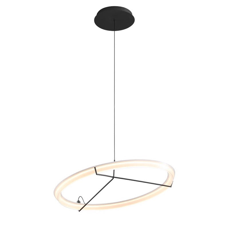 Vigga Suspended Sculptural Ring Pendant Light