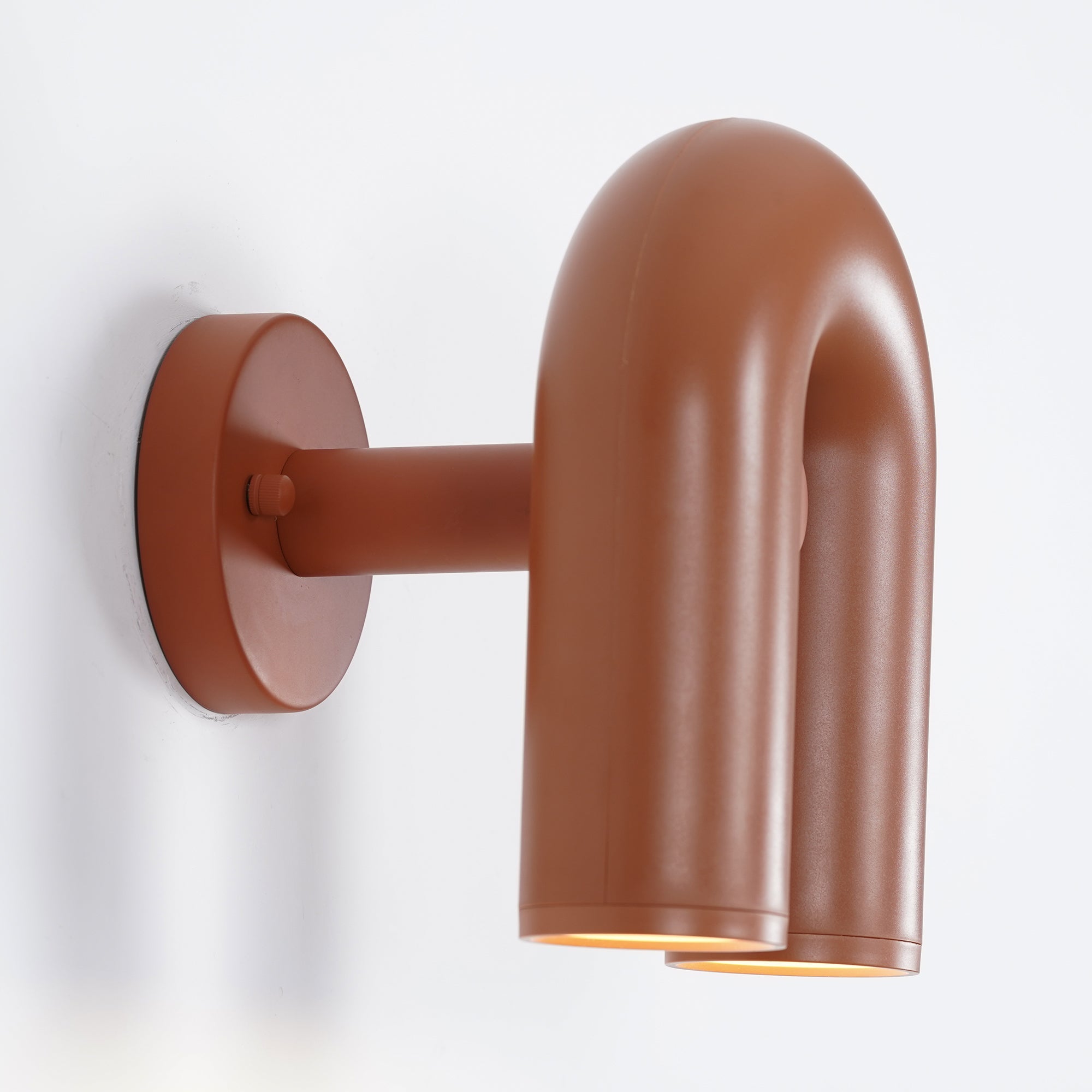 Isaksson Modern Inverted U-Loop Pipe Wall Lamp