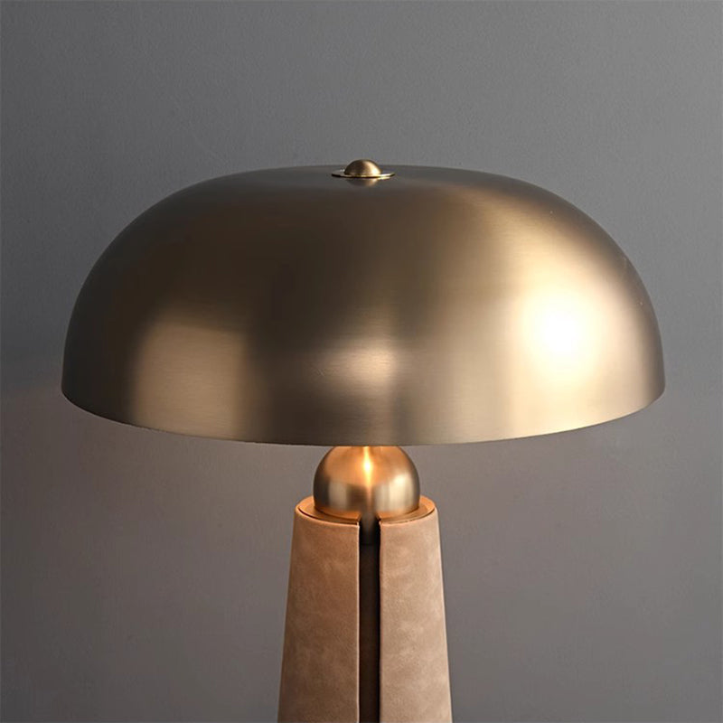 Thyra Dome-Top Sculptural Table Lamp