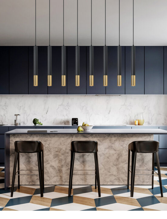 Bambuusi Cylindrical Pendant Lamp