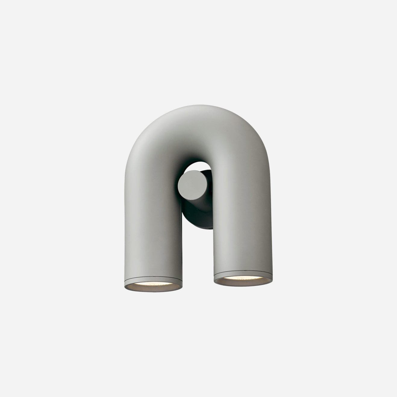 Isaksson Modern Inverted U-Loop Pipe Wall Lamp