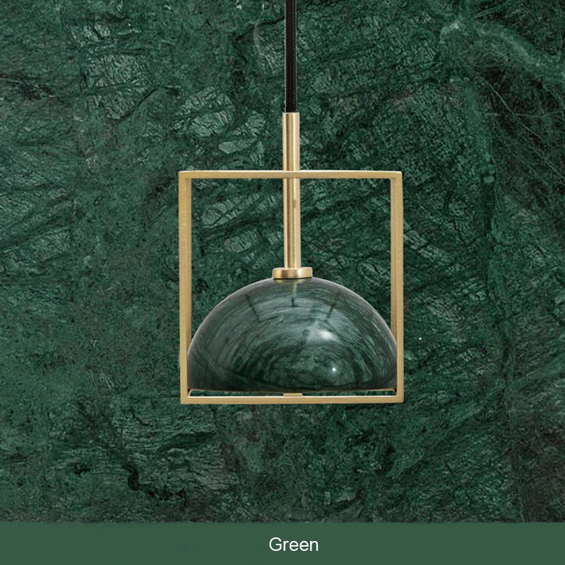 Cuubisor Modern Marble Cube Rules Pendant Lamp