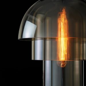 Thenvor Amber Mist Pendant Light