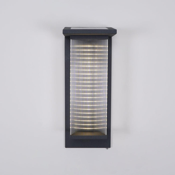 Oleron Box Outdoor Solar Wall Lamp