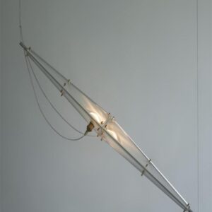 Elofka Long Glass Wing Pendant Light