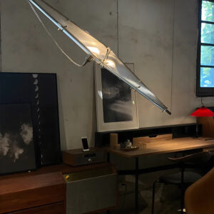 Elofka Long Glass Wing Pendant Light
