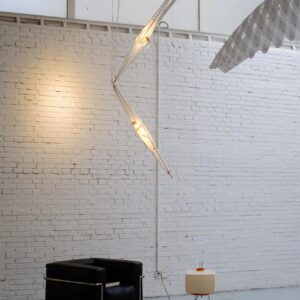 Elofka Long Glass Wing Pendant Light