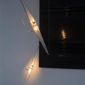 Elofka Long Glass Wing Pendant Light