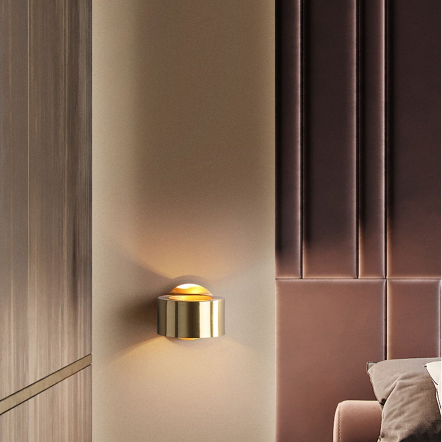 Lenuistt Up Down Drum Wall Lamp