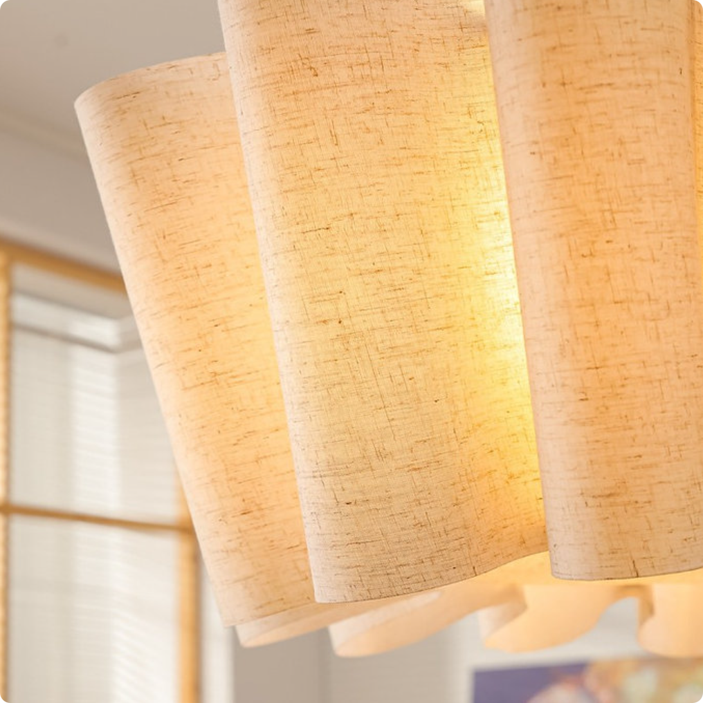 LED Pastoral style Cloth LED Light