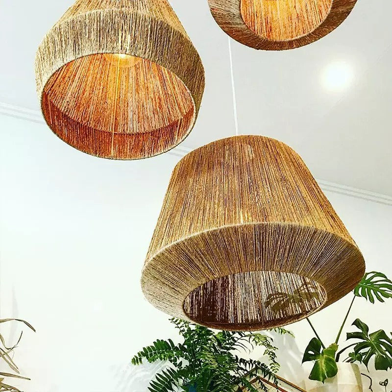 Olgeen Wabi-Sabi Basket Pendant Lamp