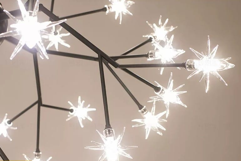LED Starry Design Modern Simple Decorative Pendant Light