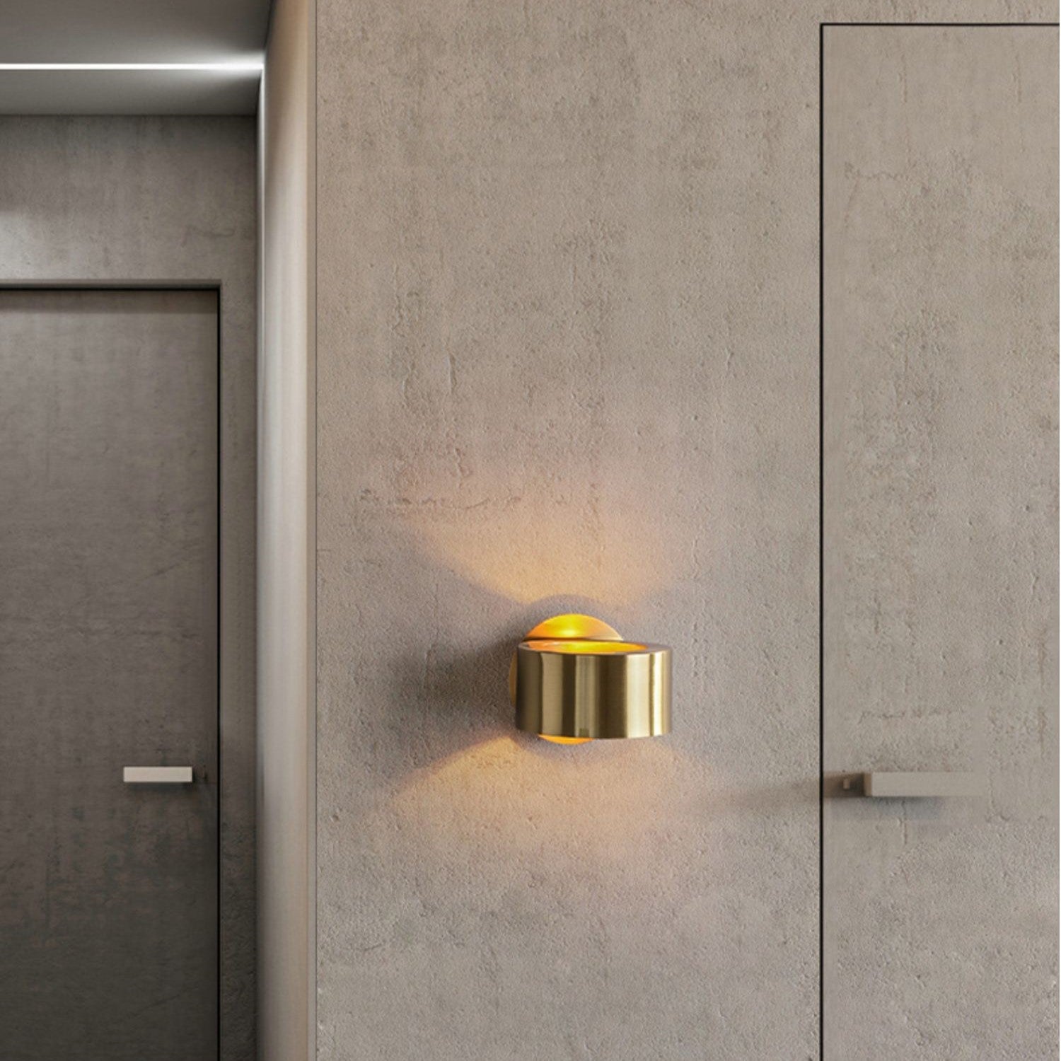 Lenuistt Up Down Drum Wall Lamp