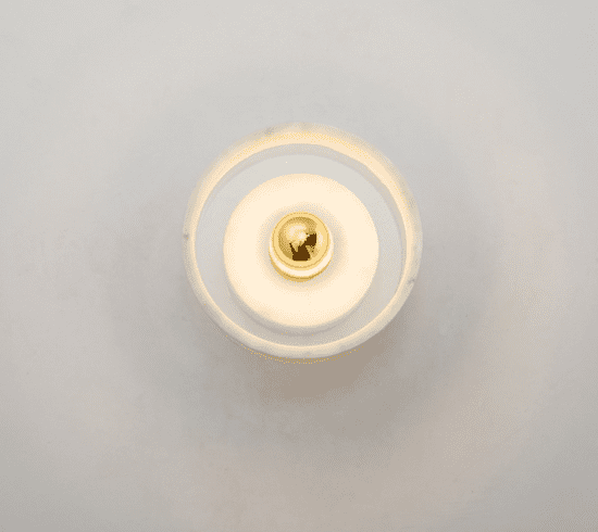 ÁSLAUG Marble Ring Wall Lamp