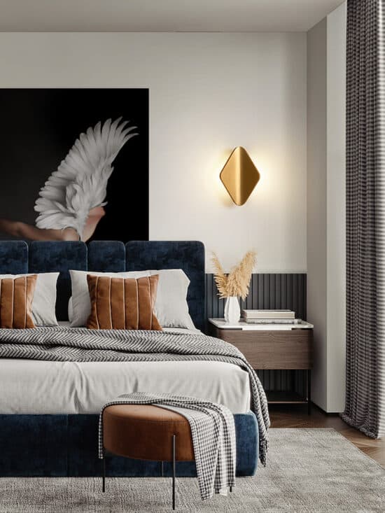 Cassafer Modern Flapped Wings Wall Lamp