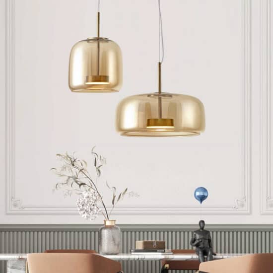 Goodomu Glass Domes Pendant Lamp