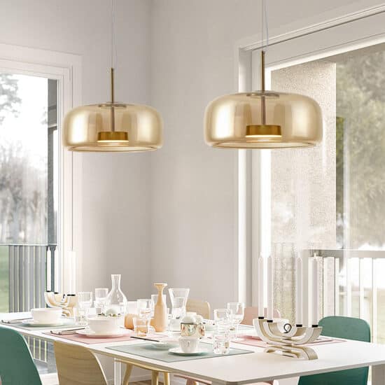 Goodomu Glass Domes Pendant Lamp