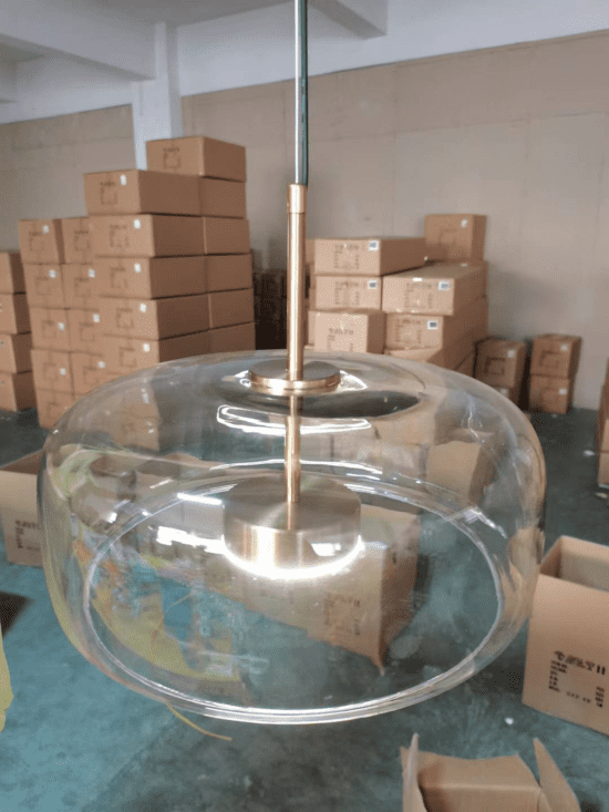 Goodomu Glass Domes Pendant Lamp