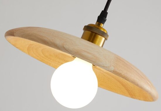 Kipsteeno Wood Shade Pendant Lamp