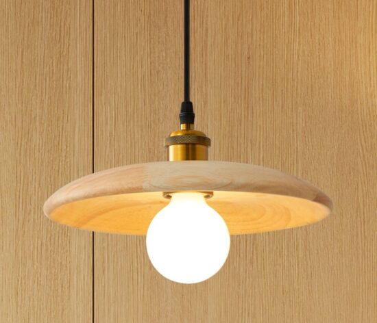 Kipsteeno Wood Shade Pendant Lamp