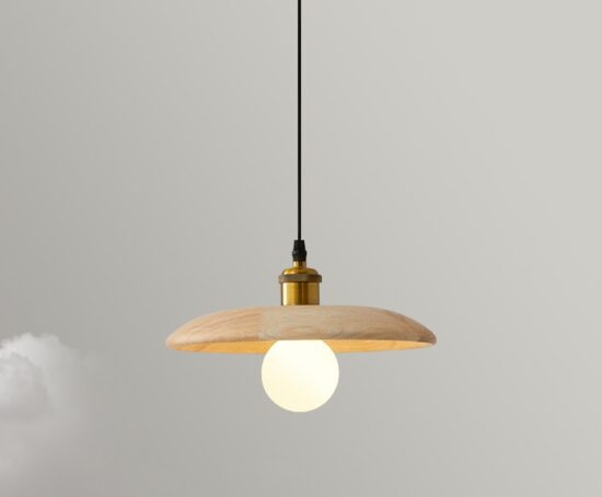 Kipsteeno Wood Shade Pendant Lamp