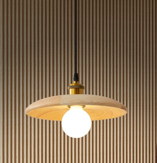 Kipsteeno Wood Shade Pendant Lamp