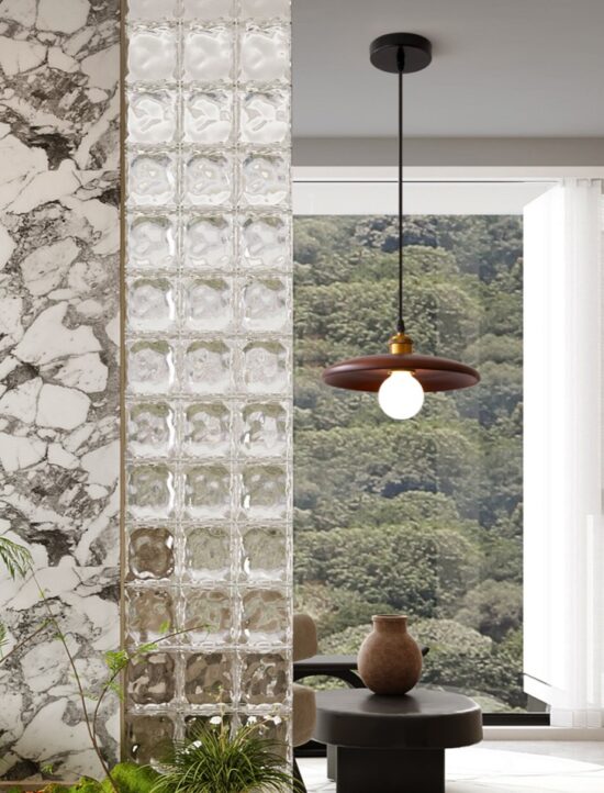 Kipsteeno Wood Shade Pendant Lamp