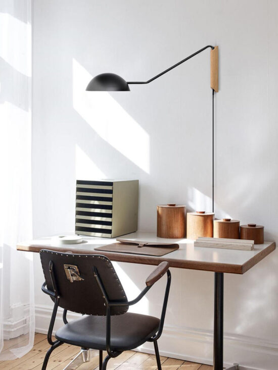 Marika Long Arm Wall Lamp
