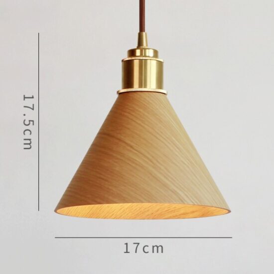 Osmunde Scandinavian Wooden Lamp Shade Pendant Light Lightingshop