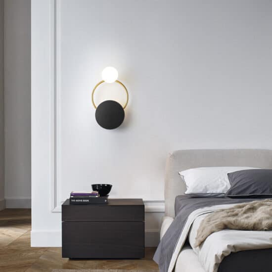 Persheen Modern Ring Wall Lamp