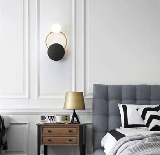 Persheen Modern Ring Wall Lamp