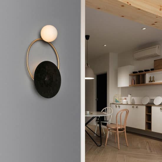 Persheen Modern Ring Wall Lamp