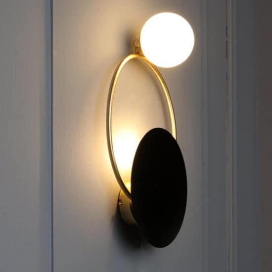 Persheen Modern Ring Wall Lamp